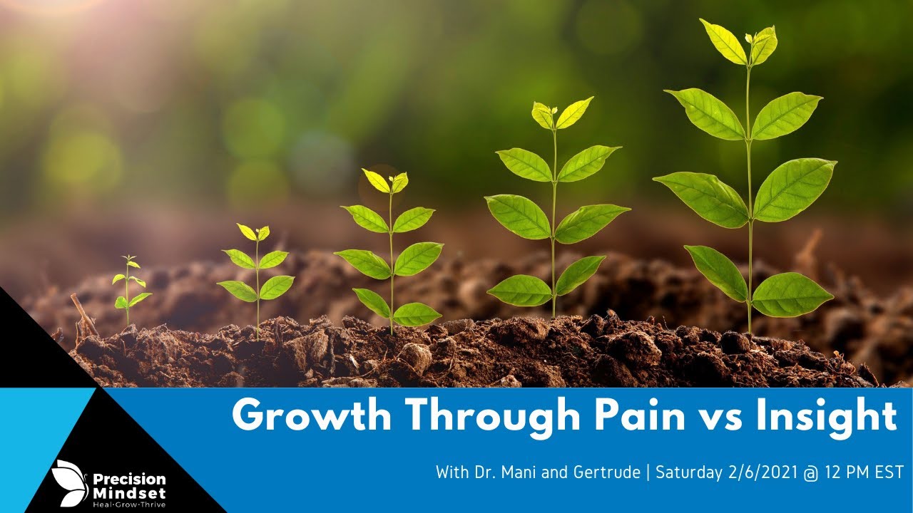 Saturday Session on Growth Through Pain vs Insight