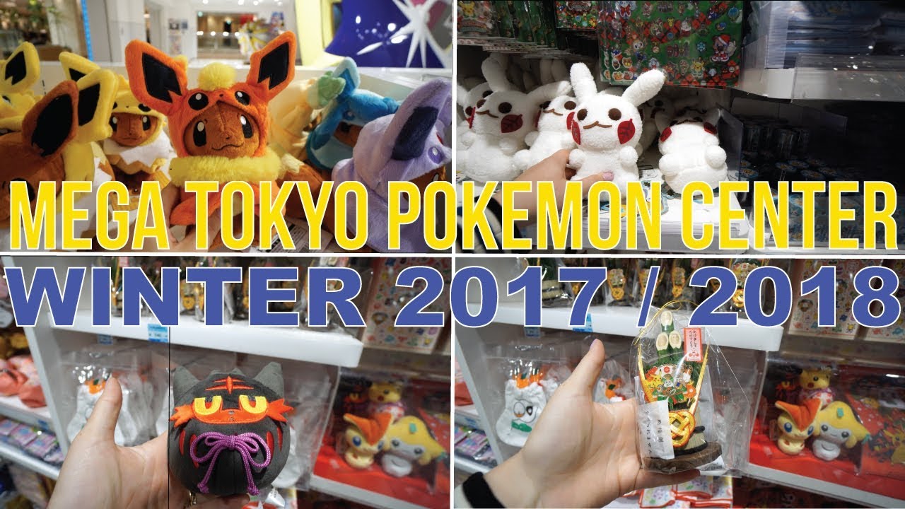 Mega Tokyo Pokemon Center Tour | Winter  (Full Walkthrough)