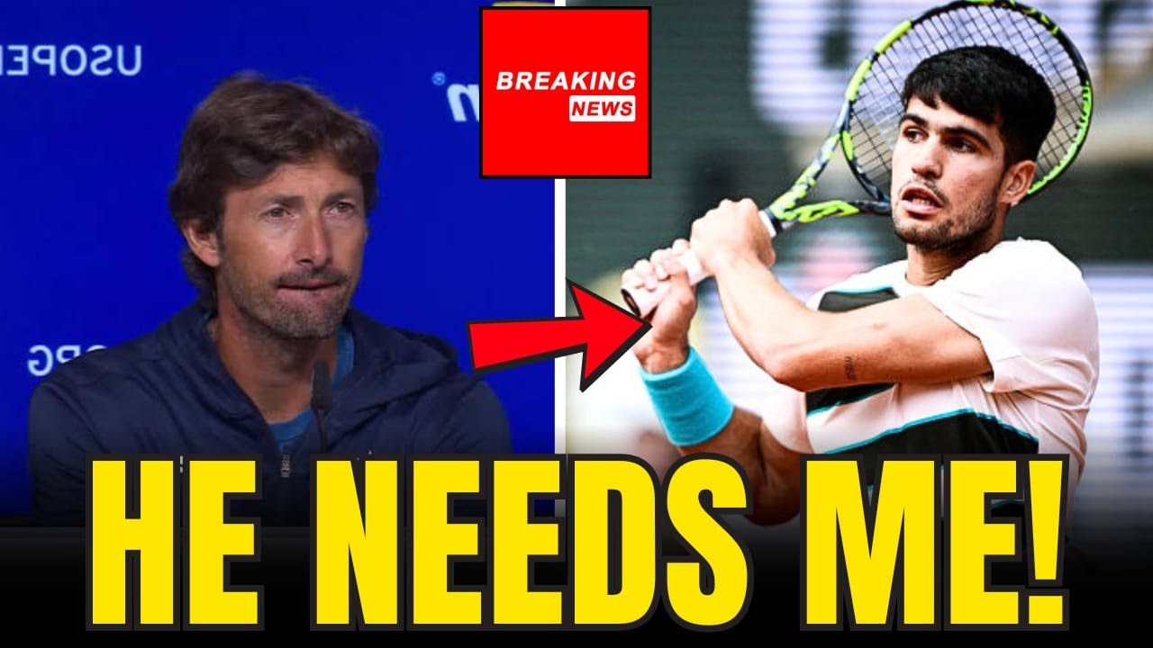 Juan Carlos Ferrero THROWS TANTRUM As Carlos Alcaraz Has difficulty winning Against Adam Walton