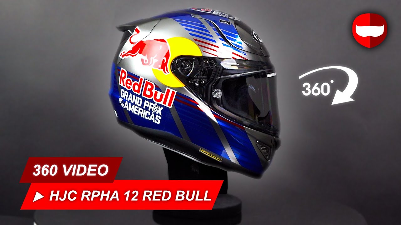 HJC RPHA 12 Red Bull Austin GP 2 MC21 - Showcase