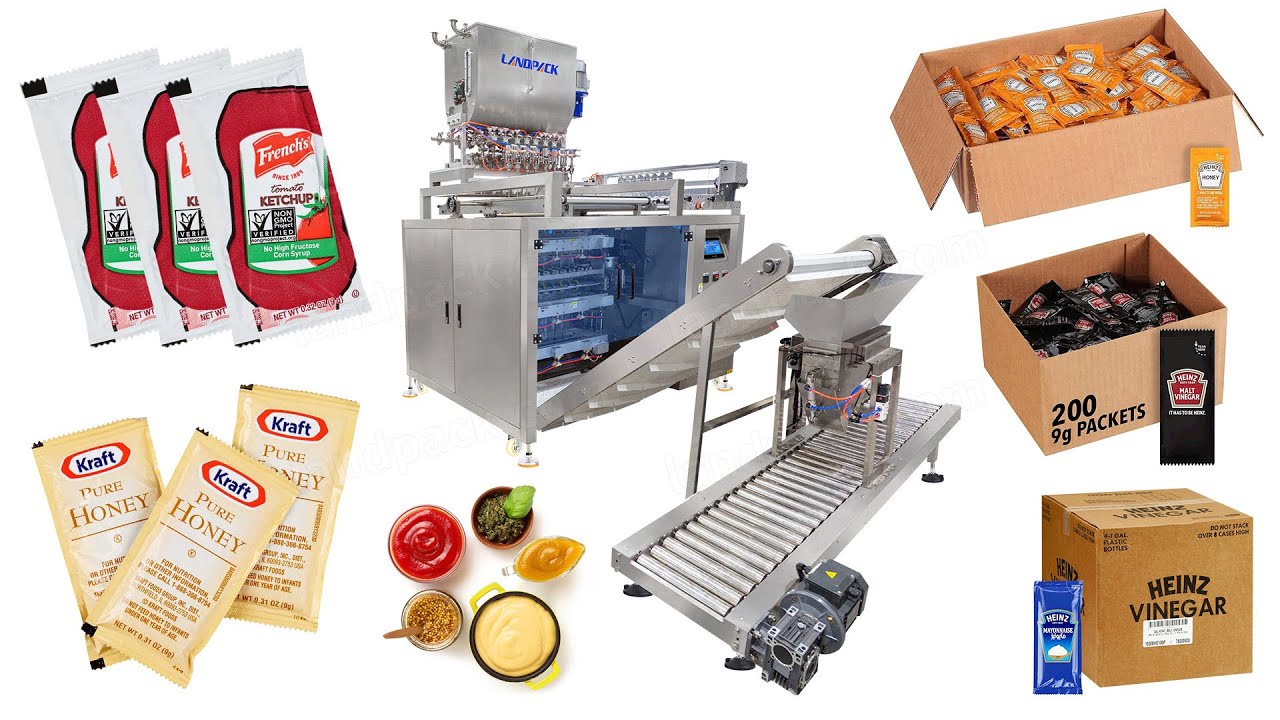 High Speed Ketchup Packaging Machine | Tomato Sauce Packing Machine