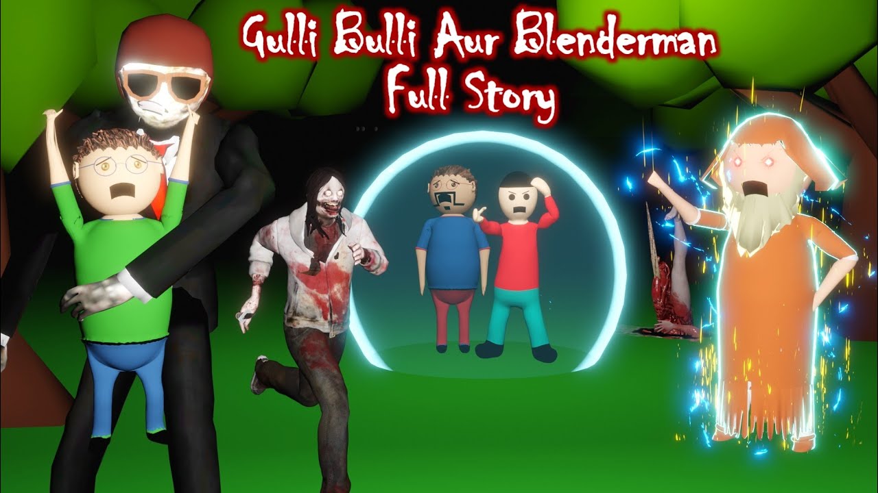 Gulli Bulli Aur Blenderman Full Story || GULLI BULLI CARTOON || MAKE JOKE KAMIL