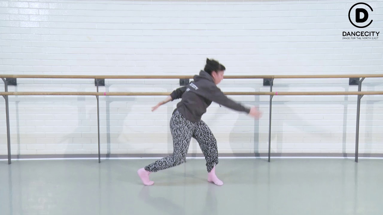 Contemporary Phrase Dance Along for KS4 age 14 - 16