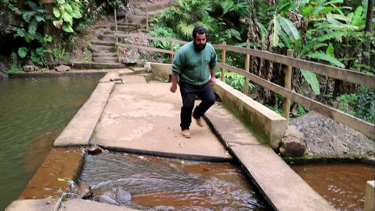 PARKOUR na CACHOEIRA + COMO TOMAMOS BANHO na ESTRADA | Lima Duarte - MG | T.7/EP.7