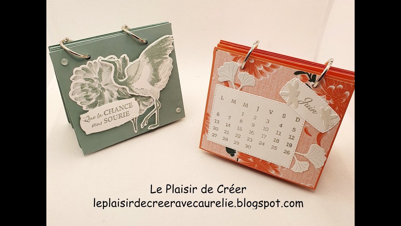 Mini calendrier [Tuto-Vidéo]