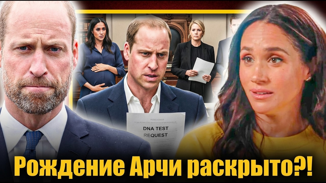 Принц Уильям ТРЕБУЕТ Тест ДНК: Заявления Меган о Беременности Под Сомнением