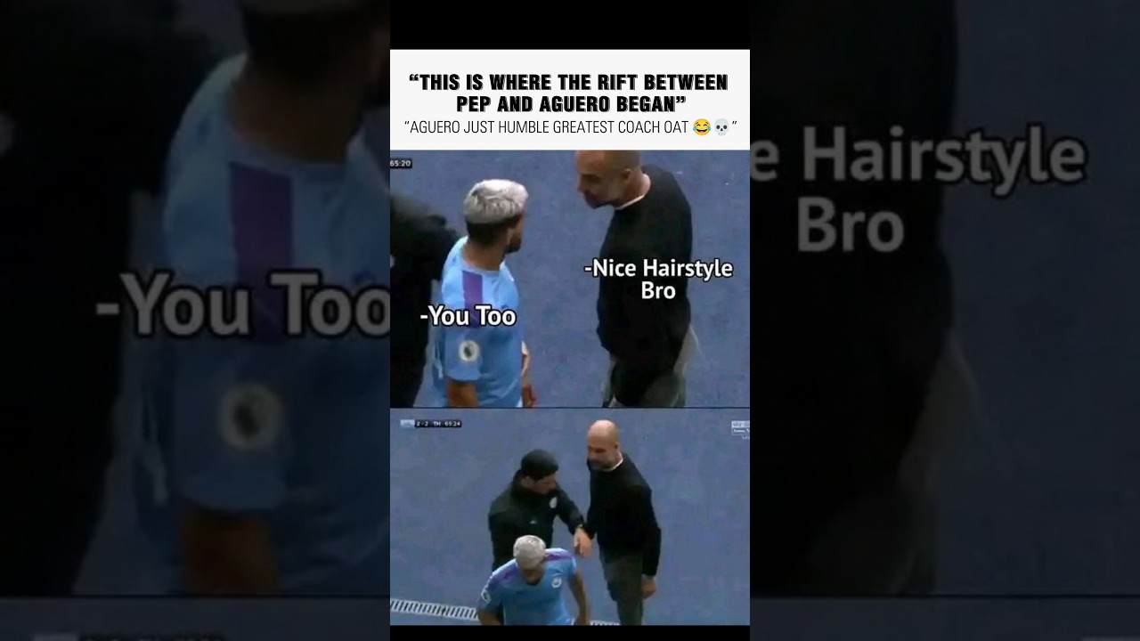 He did him dirty | PEP GUARODIOLA #pepguardiola #ag&uuml;ero #funnyfootball #memes #viral #trendingnow
