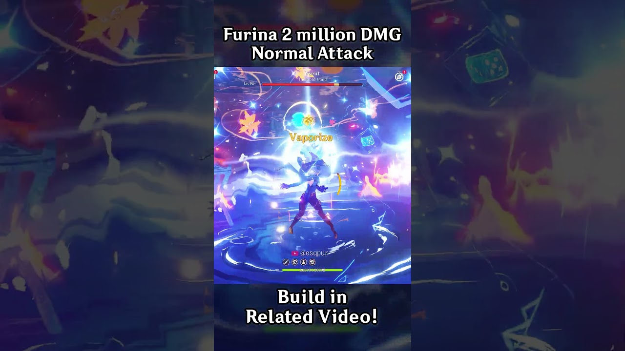 FURINA 2 MILLION DMG NORMAL ATTACK