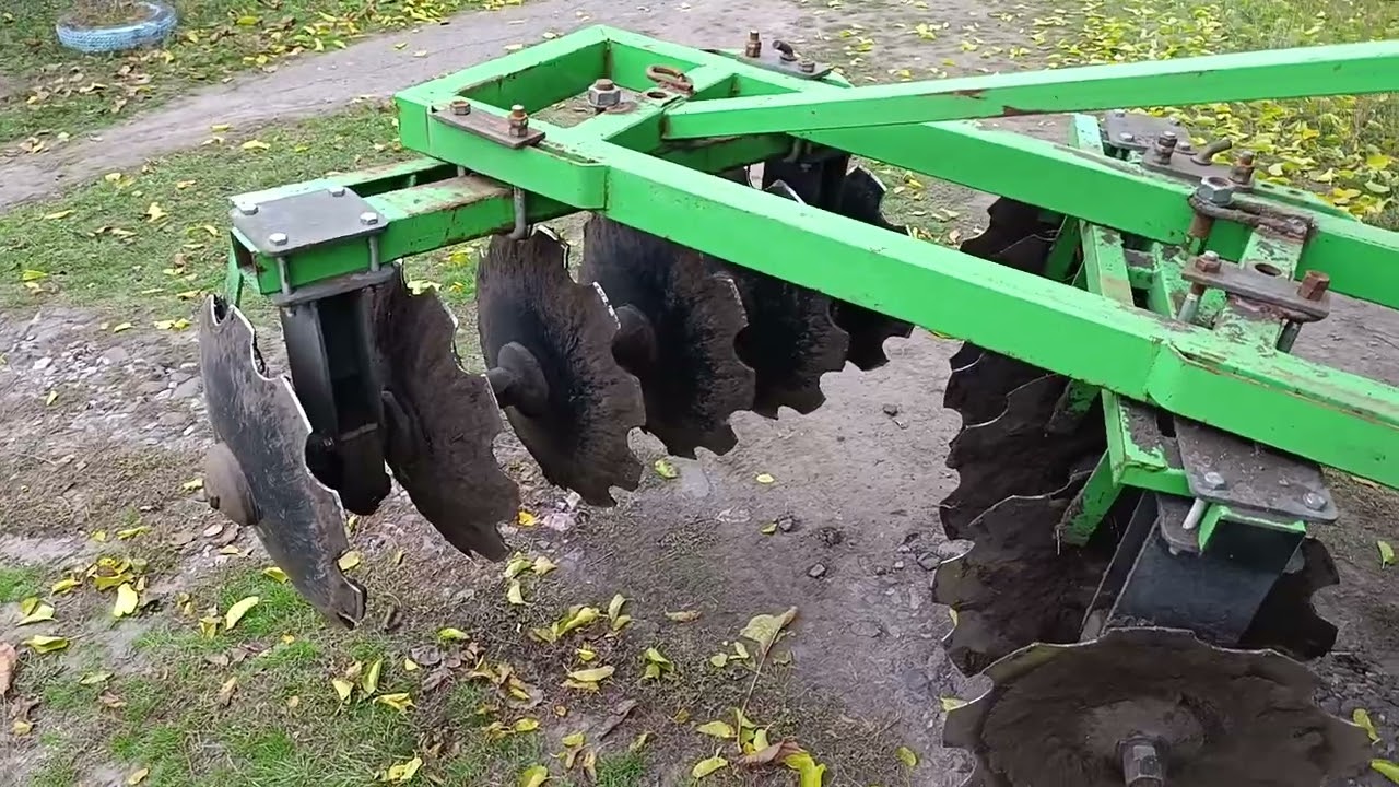 🛑ЗРОБИ ТАК І ДИСКОВА БОРОНА БУДЕ ПРАЦЮВАТИ 🚜РОБОТА МІНІТРАКТОРА🚜💪⁉️