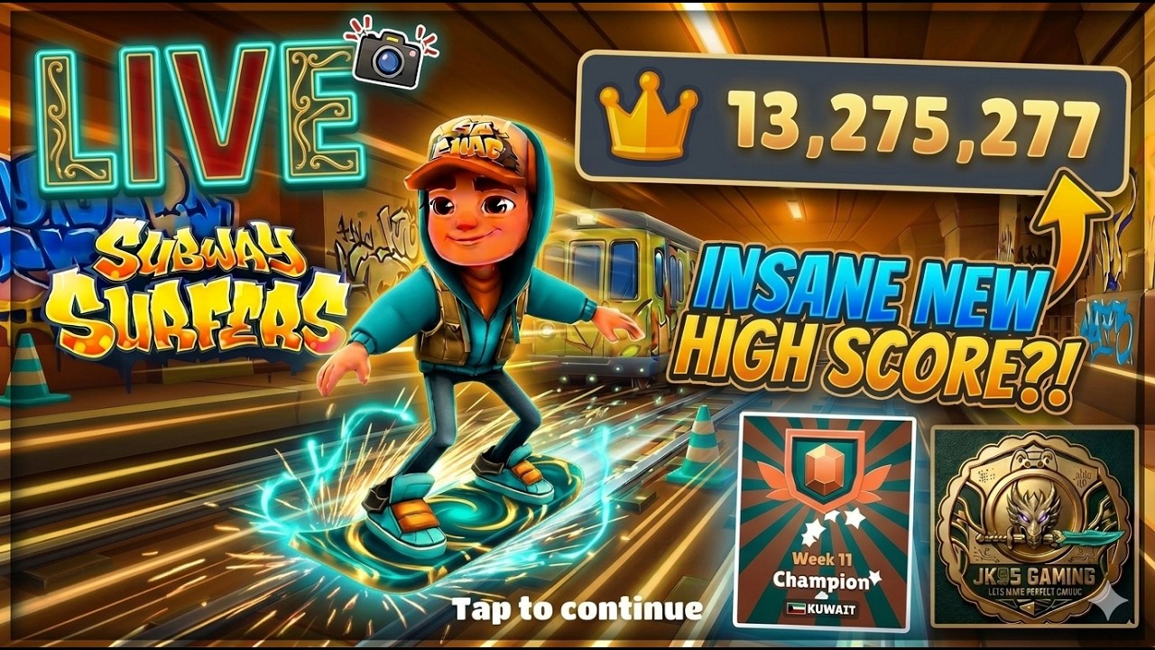 THE HIGHEST SCORE EVER?! 🤯 Subway Surfers LIVE Marathon