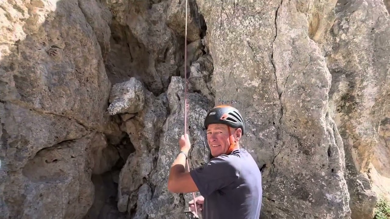 Escalada Grecia: Kalymnos día 1/11 Sector Symplegades con @Filoclimb 