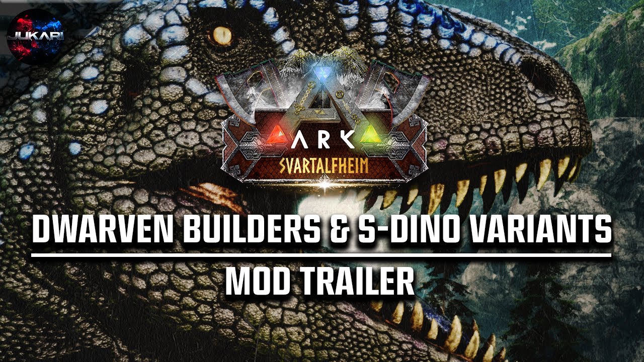 ARK: Survival Ascended | Dwarven Builders & S-Dino Variants | Mod Trailer