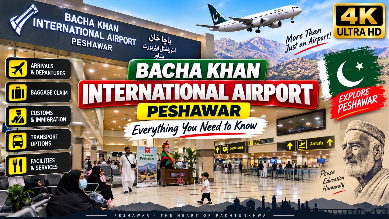 Bacha Khan International Airport Peshawar : Everything You Need to Know