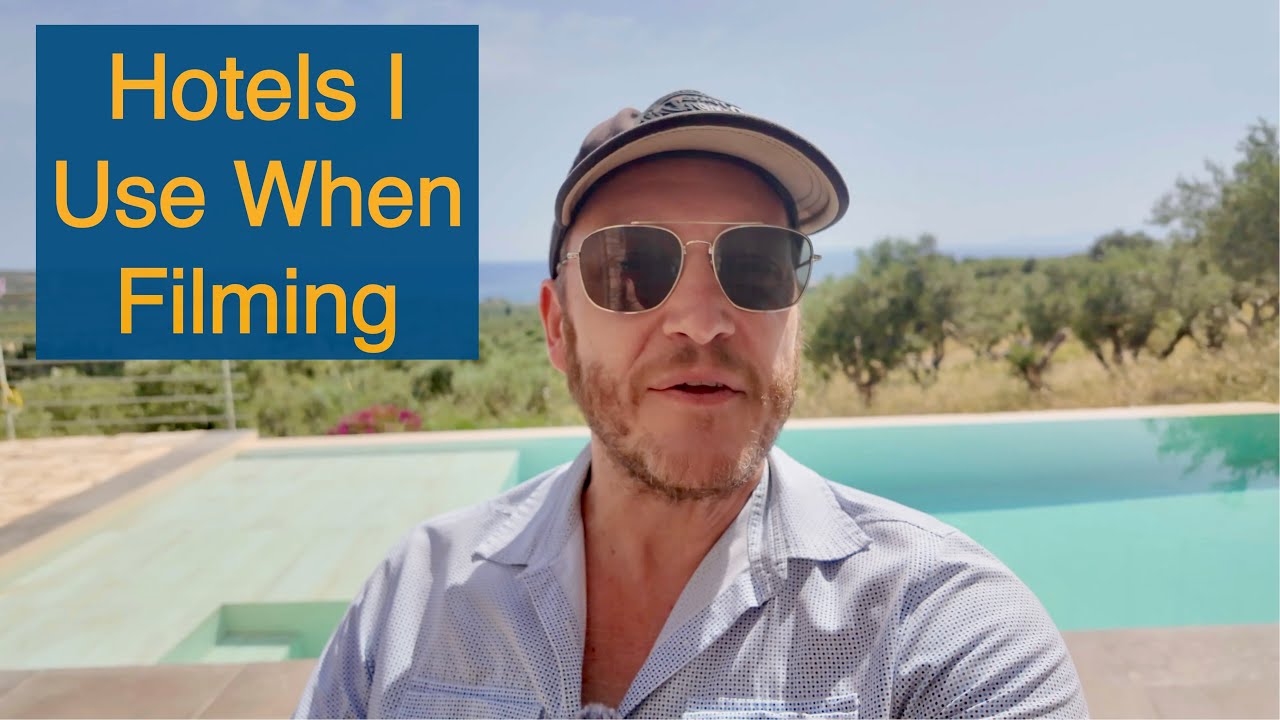 🇬🇷 Greek Hotels I Use & Recommend (When filming for My YouTube Channel).