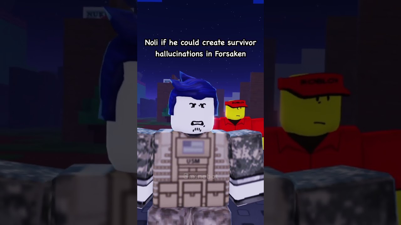 Guest 1337 VS Noli be like 😭 | FORSAKEN ANIMATION #forsaken #roblox