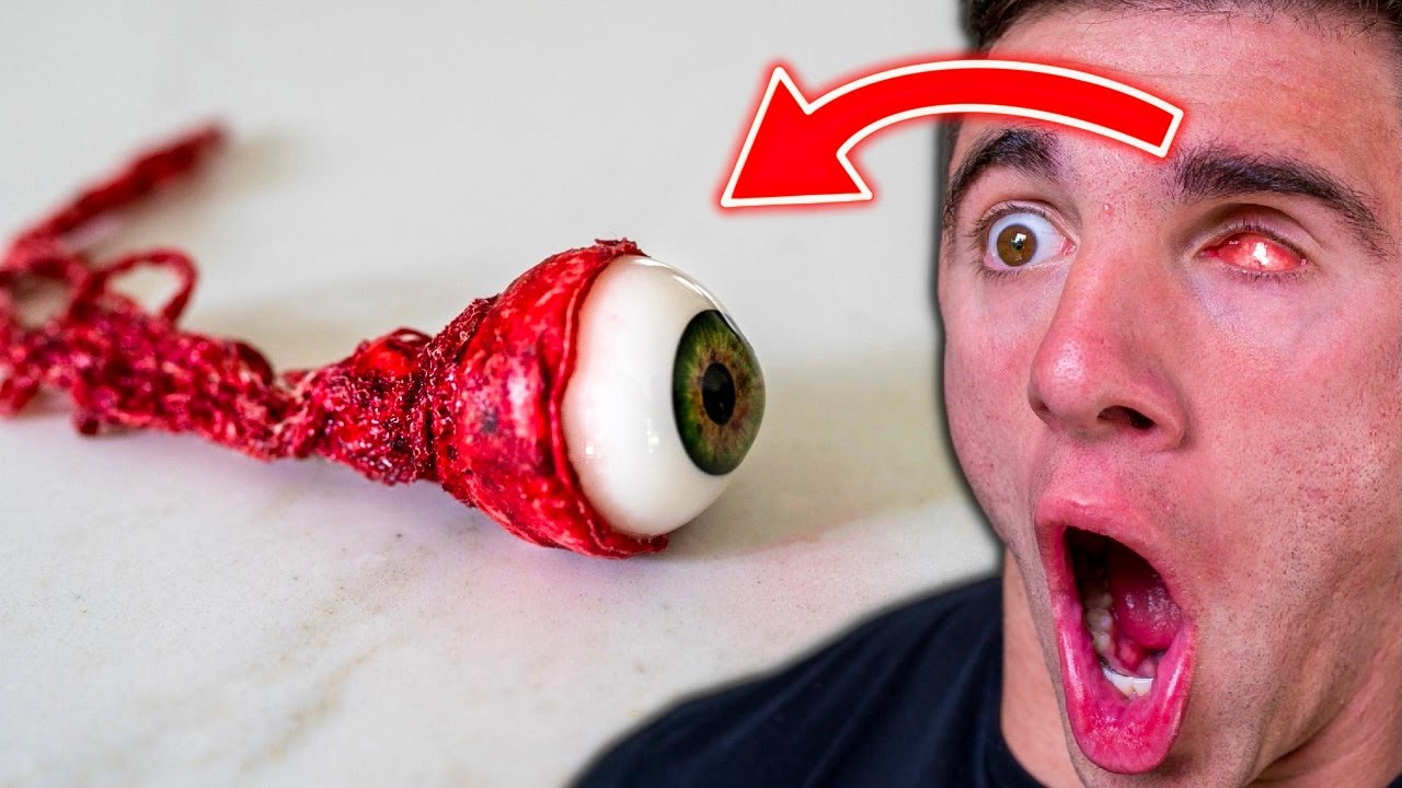 i discovered my real eyeball..