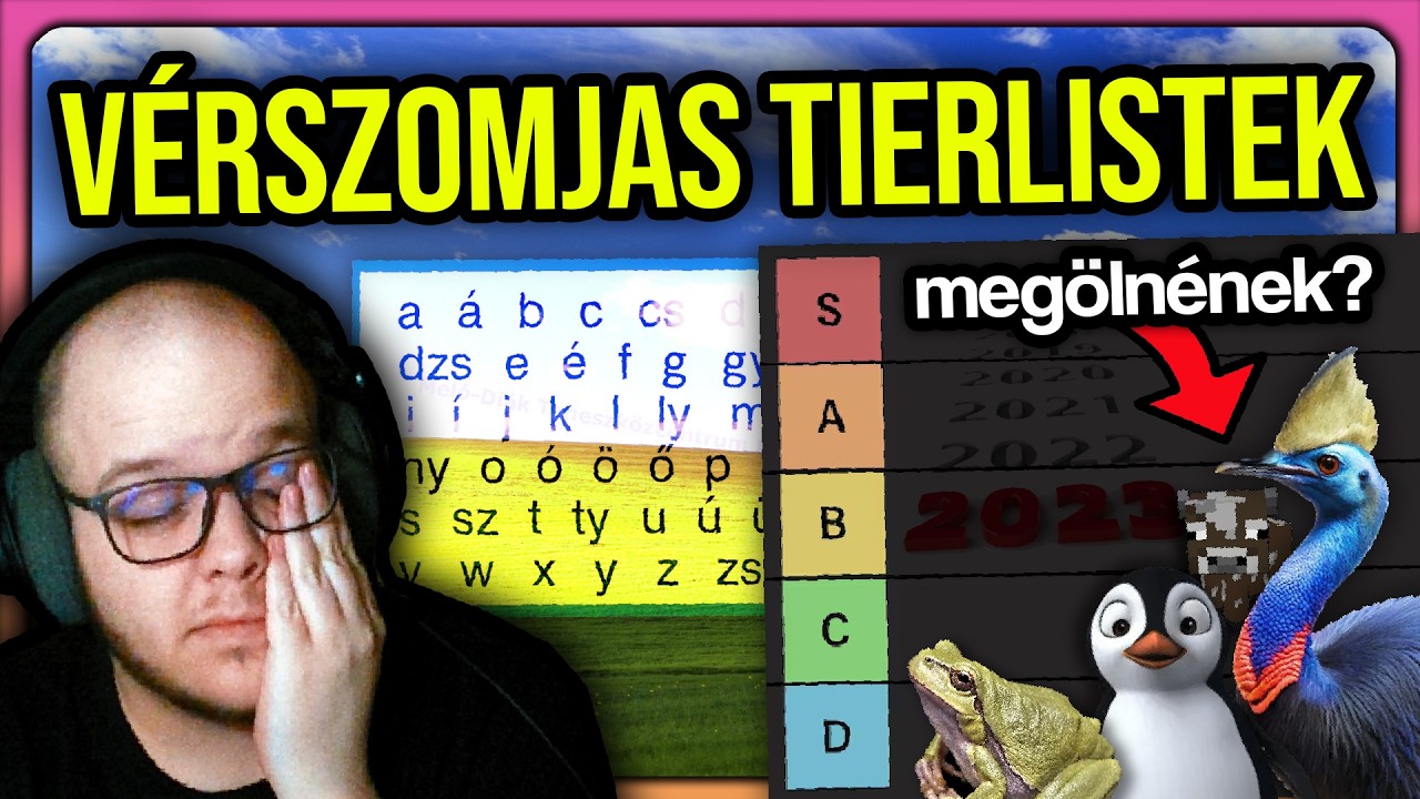 Ezek az állatok KINYÍRNÁNAK?! 🦜 (Értelmetlen Tier Listek)