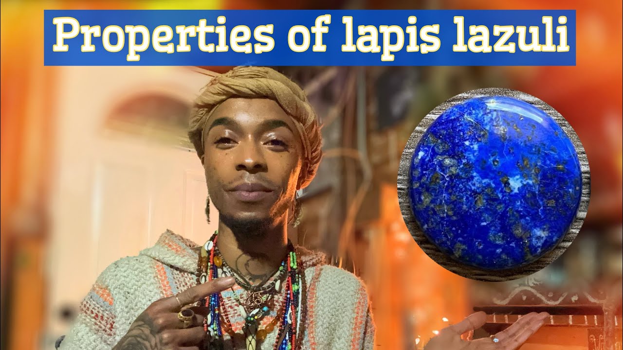 Properties || Correspondences of lapis lazuli || The Stone of Enlightenment 👁️✨