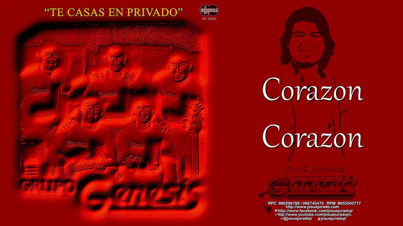 CORAZON CORAZON - GRUPO GENESIS