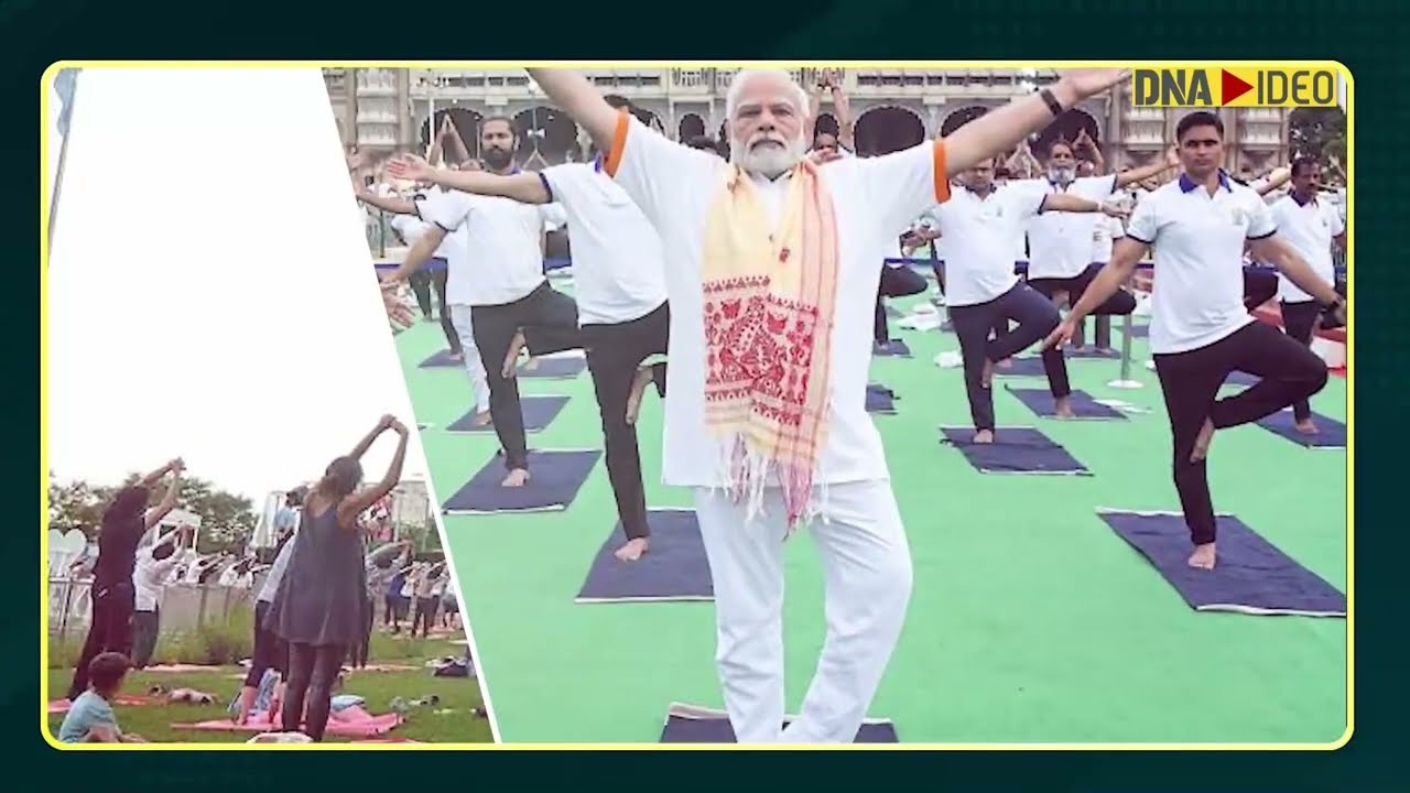 Here&rsquo;s how the world celebrated International Day of Yoga 2022