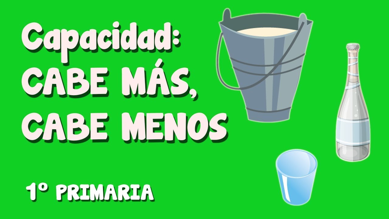 Capacidad: cabe m&aacute;s, cabe menos
