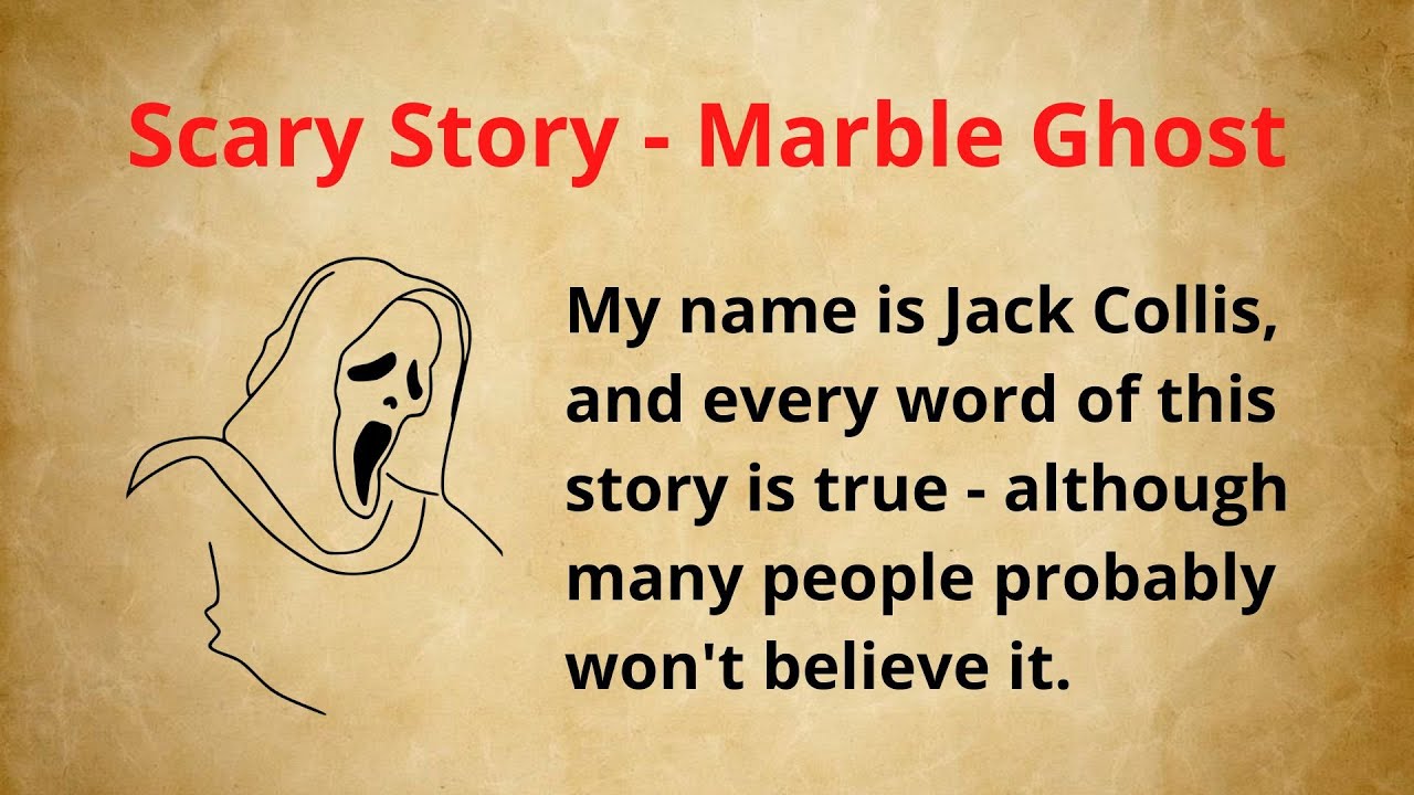Marble Ghosts on Halloween Part-1 | Scary Story | Improve English