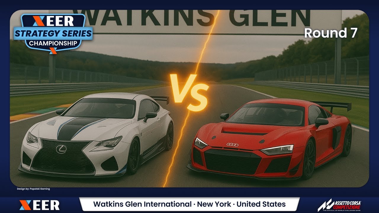 Assetto Corsa Competizione - XCL STRATGY VS SERIES  | Rennen 7 Watkins Glen| European Elite Racing