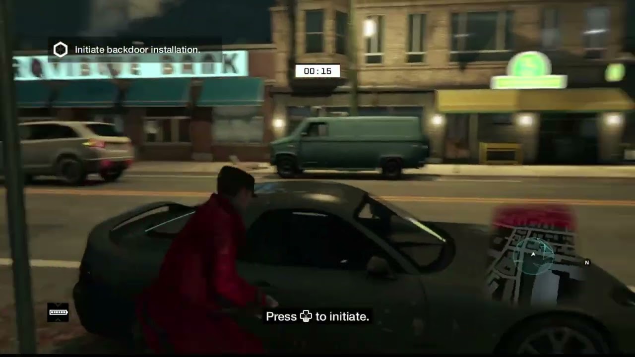 Watch Dogs Online Hacking: Stadium Camper LucaDigio73 Part Two