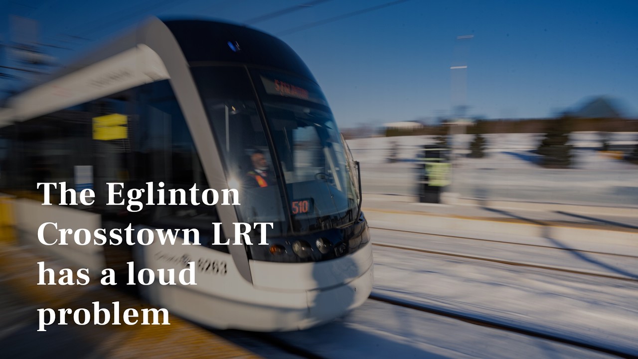 Commuters flag Eglinton Crosstown LRT's loud speakers