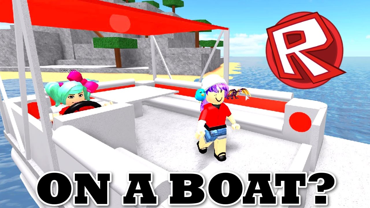 ROBLOX WORK AT A PIZZA PLACE | ON A BOAT? | RADIOJH GAMES & SALLYGREENGAMER