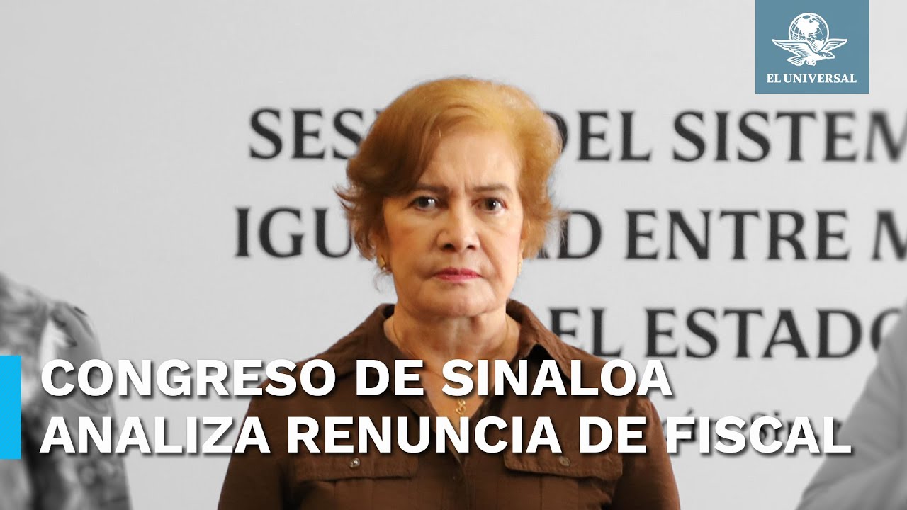 Analiza Congreso de Sinaloa renuncia de fiscal, Sara Bruna Quiñonez
