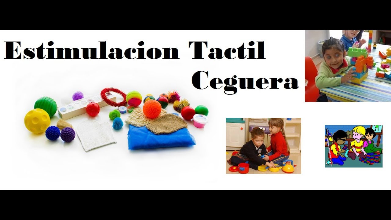 Estimulación Táctil y ejercicios físicos Manos (Ceguera)