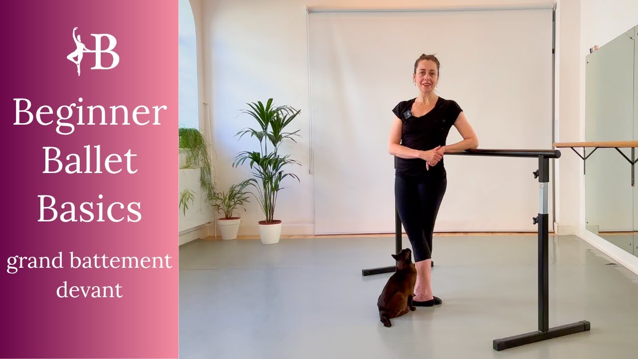 Beginner Ballet Basic: part 1- grand battement devant (front)