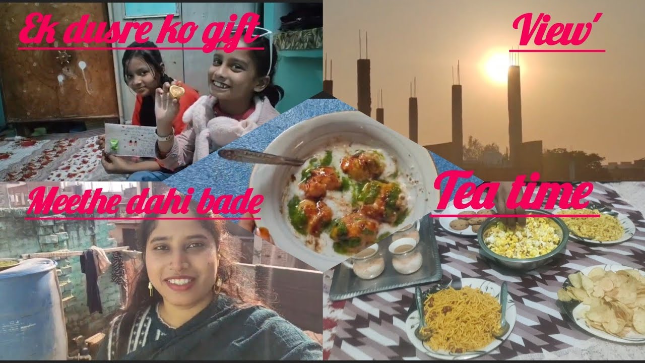 Meethe dahi bade 😋|| gay friend k Ghar 🏡||