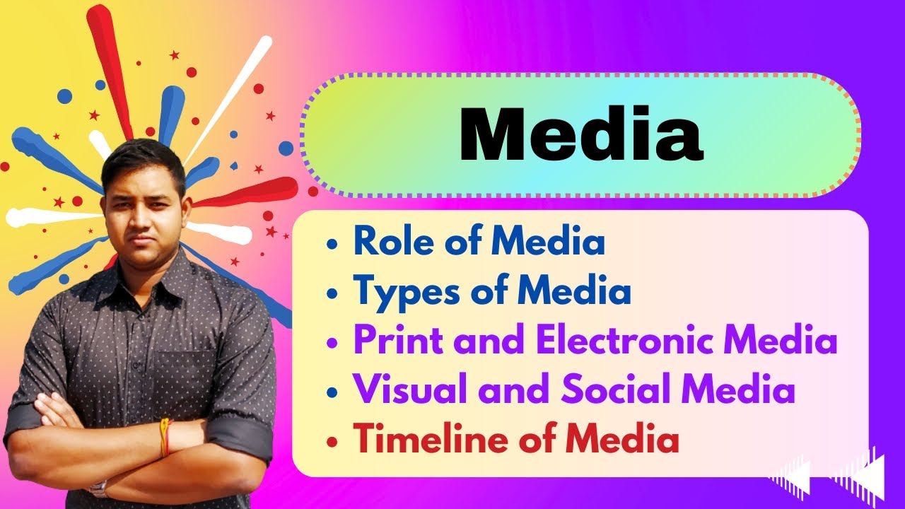 Media || Role and Types of Media | Print, Electronic, Visual and Social Media