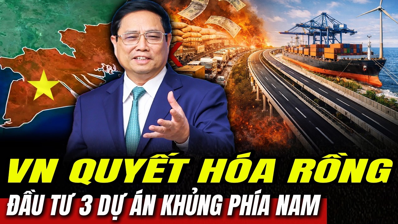 VN Quyết Hóa Rồng: Đầu Tư 3 Dự Án Khủng Phía Nam | Hiểu Rõ Hơn
