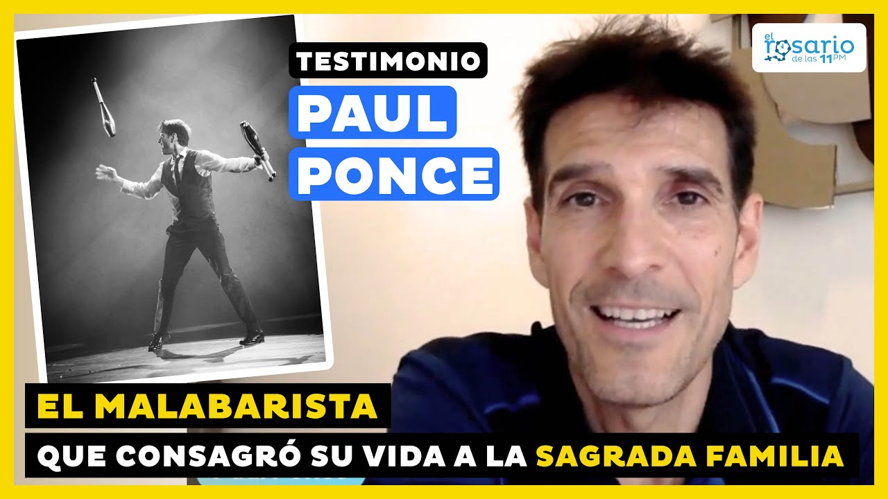 Testimonio de conversion🤹🏻‍♂️El malabarista que consagró su vida a la Sagrada Familia