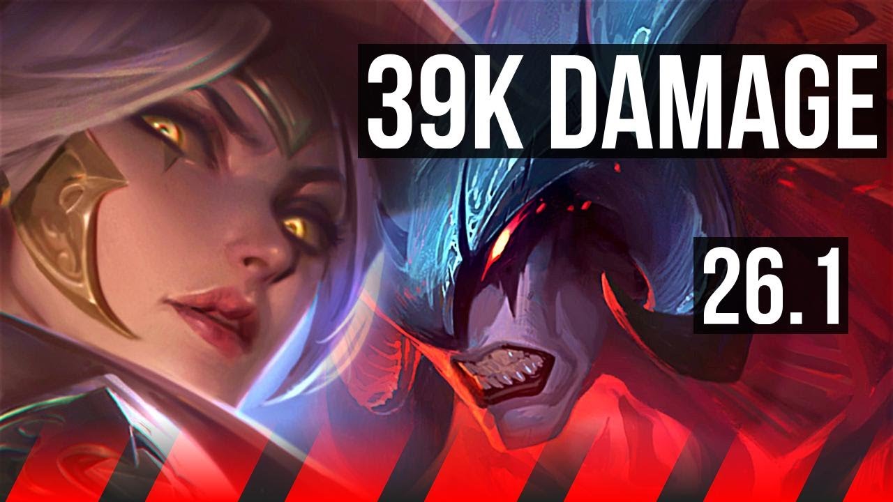 ASHE vs AATROX (TOP) | 39K damage | EUNE Master | 26.1