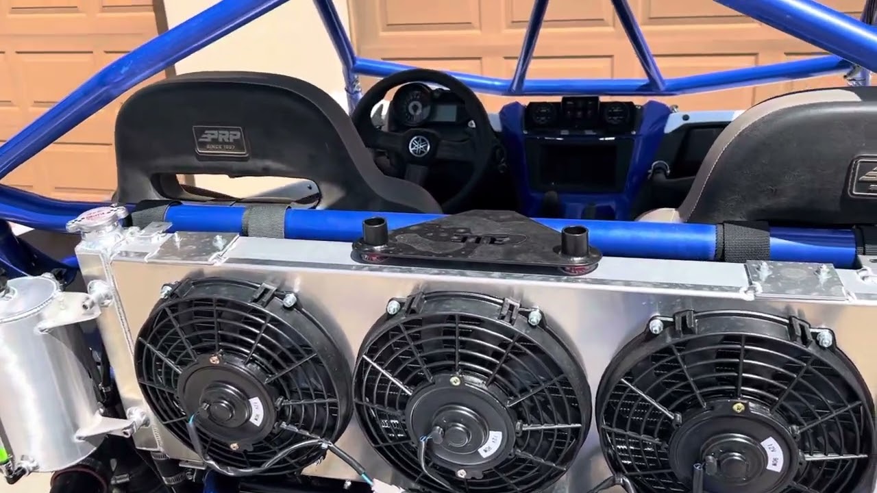 2017 YXZ 1000r rear radiator and intercooler upgrade
