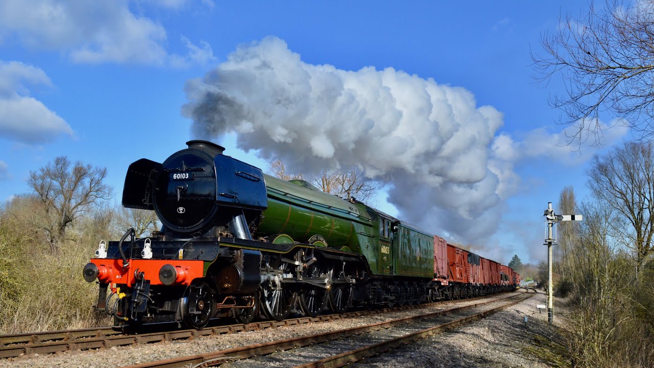 Flying Scotsman Freight - The Scotch Goods on the Nene Valley Railway
