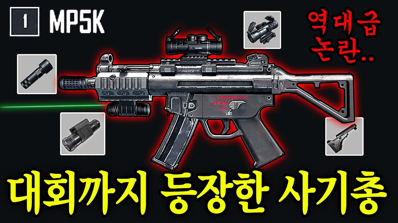 결국 프로대회에서 어그를 이긴 ‘괴물총 등장’ ( 배그 역대급 논란이 터졌습니다 )