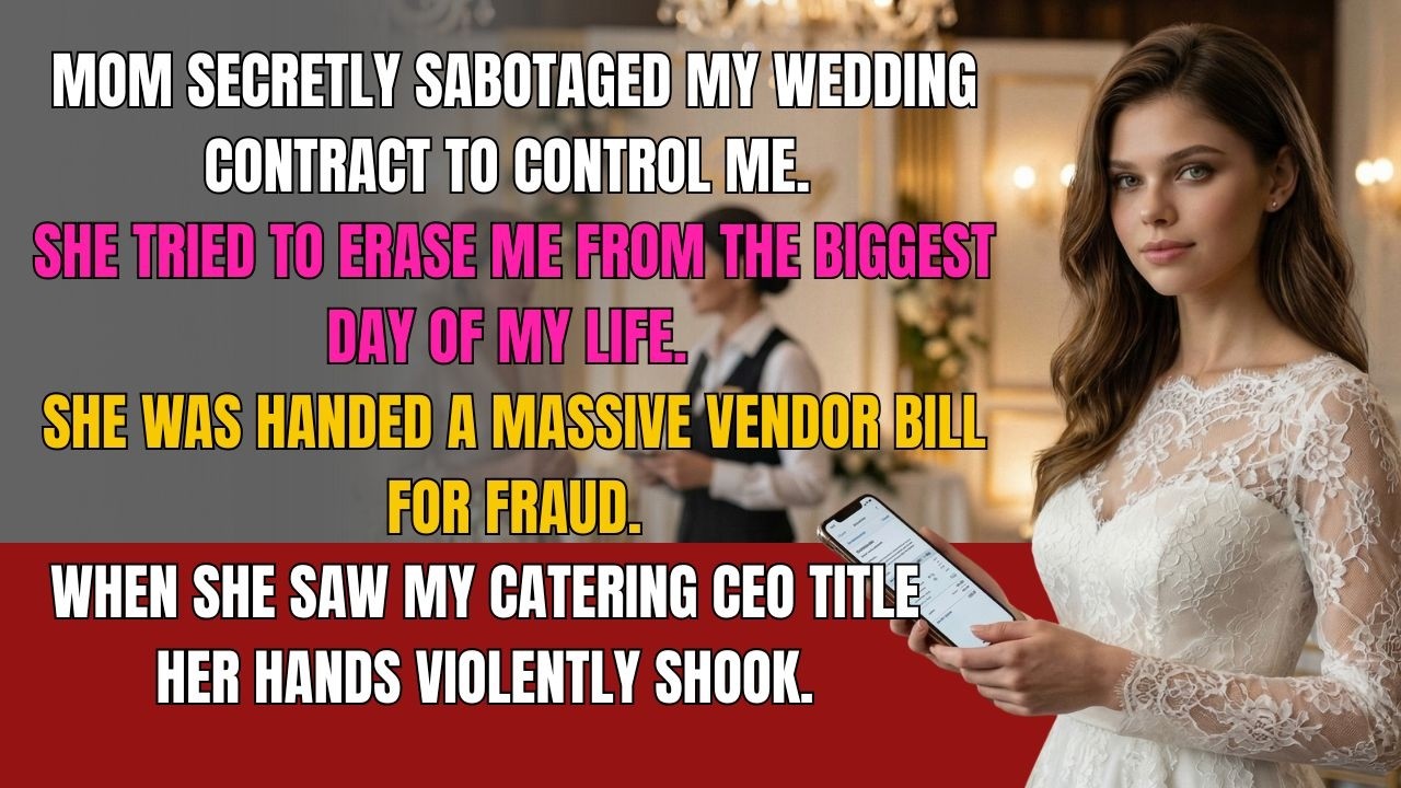 My Mom Undermined My Wedding Vendor Behind My Back — She Never Anticipated What She Walked Into