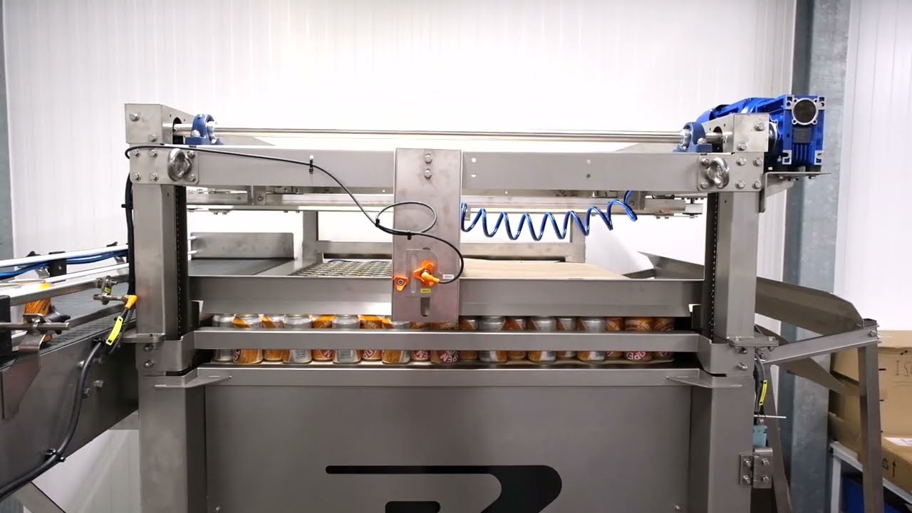 Can Depalletizer by https://zomerdijkengineering.com/