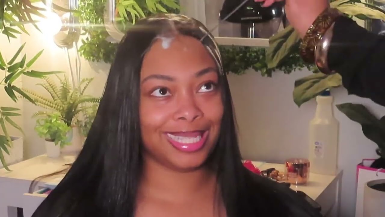 Step by Step Tutorial Installing Tape In Hair Extensions on a Pixie Cut