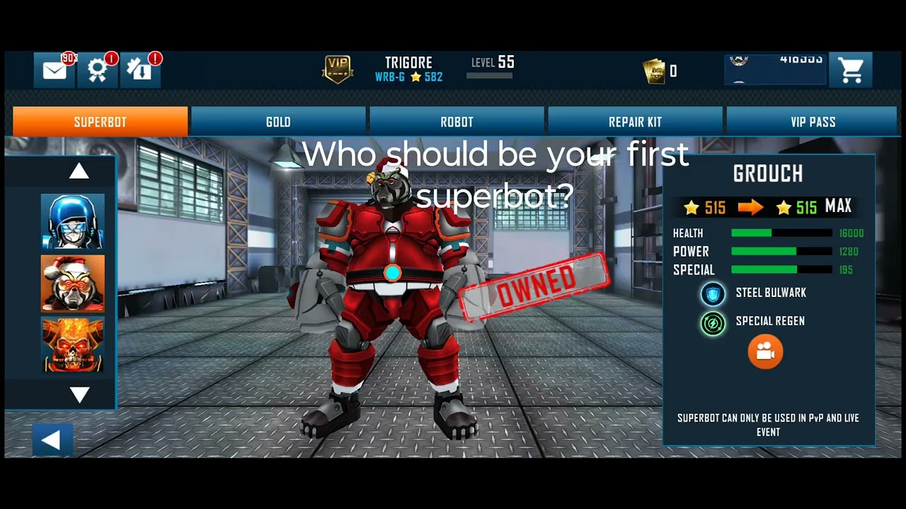 Who should be your first superbot
