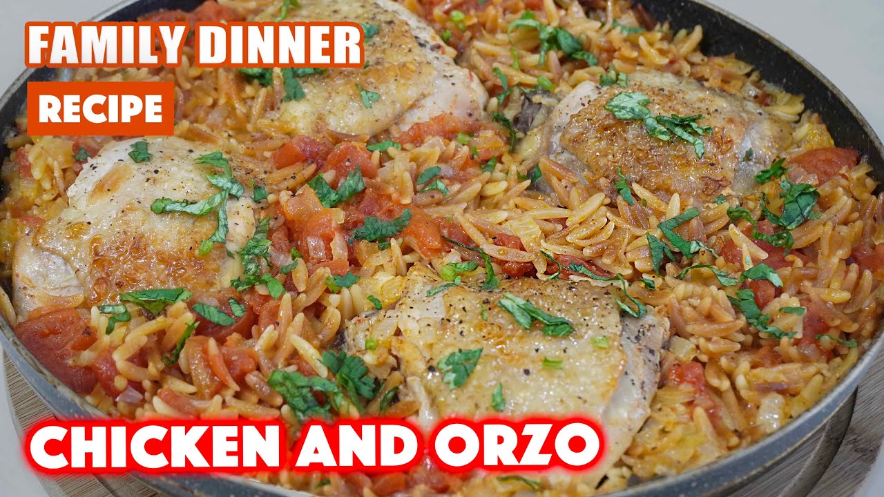 One Pot Chicken And Orzo Recipe | Easy Dinner For Two