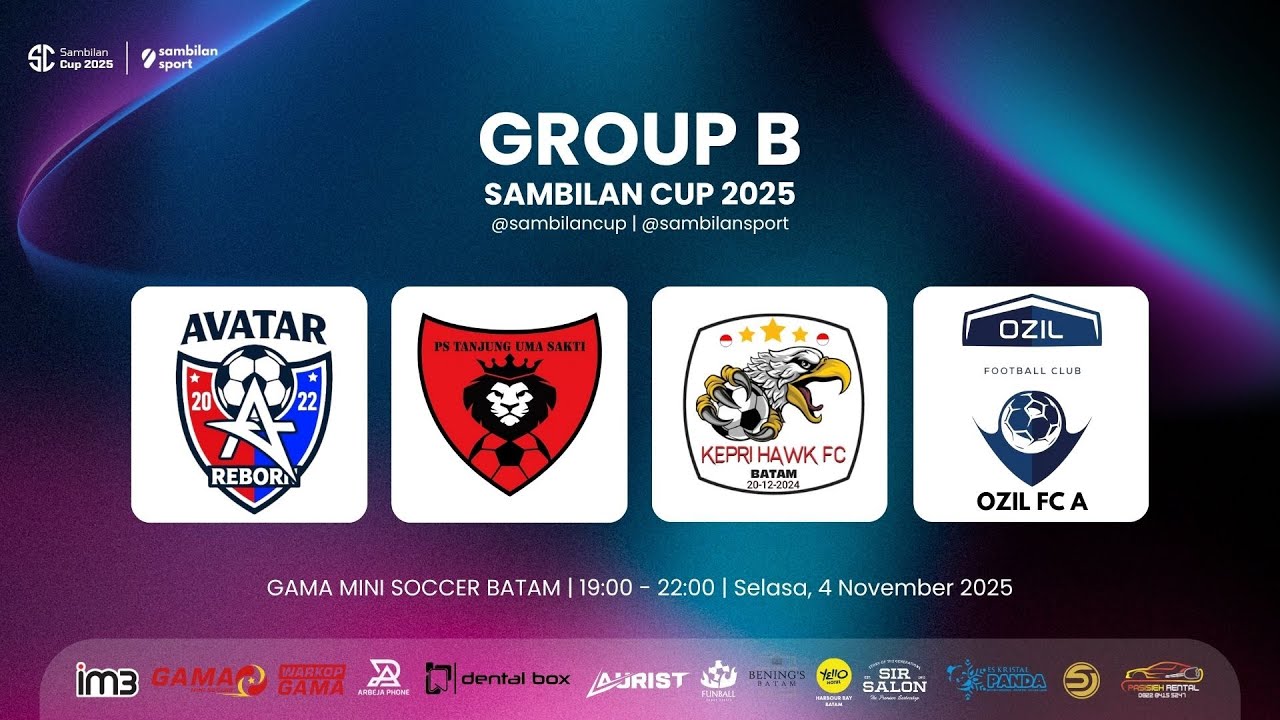 PENYISIHAN GRUP B SAMBILAN CUP 2025