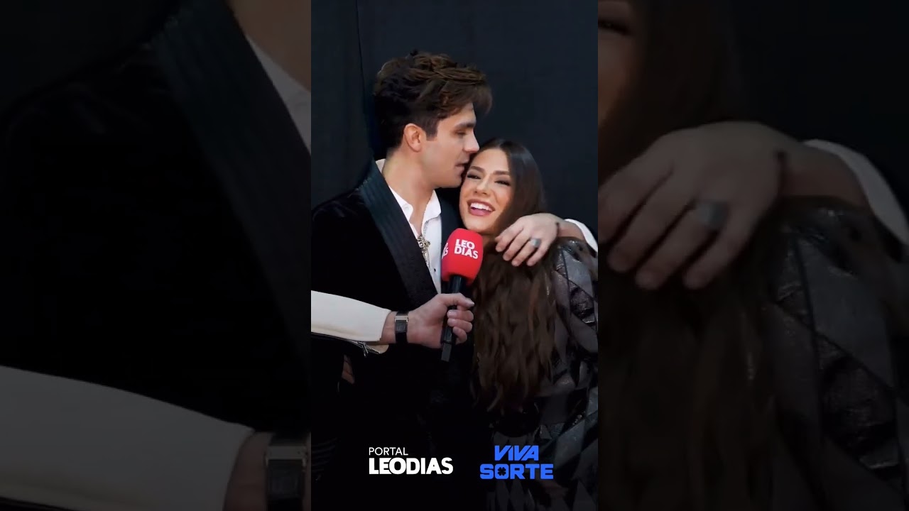 Luan Santana e Jade Magalh&atilde;es em entrevista exclusiva ao L&eacute;o Dias 🎥 portalL&eacute;oDias #luansantana #show