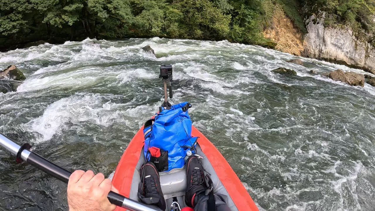 Gumotex Safari + Rush 1: Le Doubs, Stromschnellen, Wildwasser 2