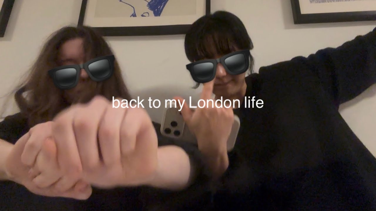出戻りロンドン生活、9連勤から始まったよvlog